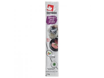 Stick ONTARIO for cats Turkey & Liver 5 g habeo.cz