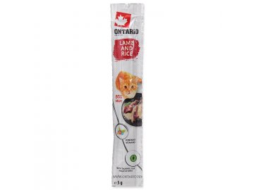 Stick ONTARIO for cats Lamb & Rice 5 g habeo.cz