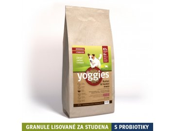 15kg yoggies kurecihovezi maso minigranule lisovane za studena s probiotiky