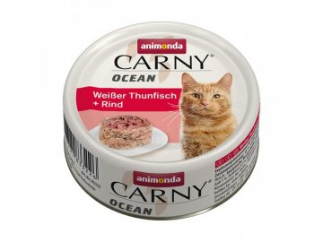 ANIMONDA konzerva CARNY OCEAN - tuňák + hovězí 80 g habeo.cz
