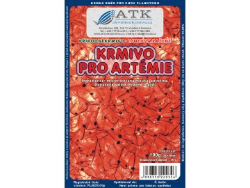 Mražené krmivo pro Artémie 100 g Artemia Food