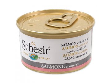 Konzerva SCHESIR Cat losos přírodní 85 g