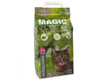 Kočkolit MAGIC CAT Litter Woodchips 10 l