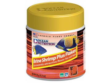 Brine Shrimp Plus Flakes 34 g - krmivo pro mořské ryby vločky pro rybičky mořské ryby tropické rybky akvarijní ryby krmivo krmení ocean nutrition