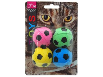 Hračka Magic Cat míček pěnový fotbalový 3,75cm 4ks