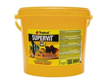 Tropical Supervit 11 l vědro vločkové krmivo pro ryby krmivo pro rybičky