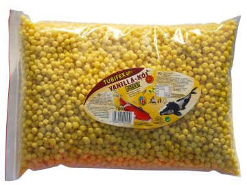 Koi vanilla pellets 1 l peletky pro koi Vanilla Koi pellet worek