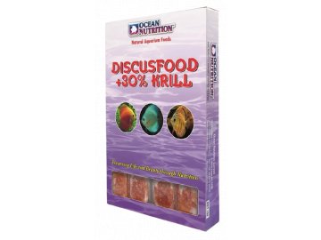 Mražené krmivo pro diskusy - Ocean Nutrition Discusfood + 30% Krill 100g mražené krmivo pro diskusy terčovce krmení