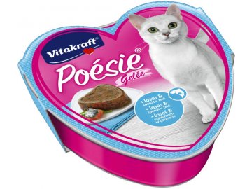Vitakraft Poésie želé losos a špenát 85 g habeo.cz