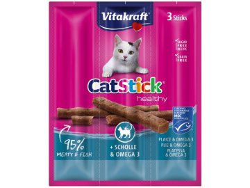 Cat Stick mini platýs+omega 18 g 3 ks habeo.cz