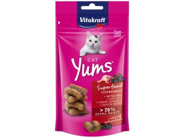 Vitakraft Cat Yums Superfood bezinky 40 g habeo.cz