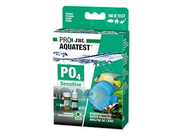 Test vody PROAQUATEST PO4 Phosphat Sensitiv, obsah fosfátů