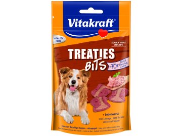 Vitakraft Treaties Bits játrové 120 g pamlsky pro psy habeo.cz
