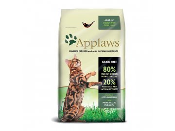 Applaws granule Cat Adult Kuře s jehněčím 400 g granule pro kočky
