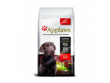 Applaws granule Dog Adult Large Breed Kuře 7,5 kg granule pro psy habeo.cz