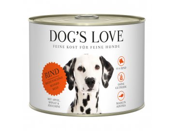 Dog's Love Hovězí Adult Classic konzerva 200 g