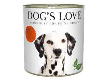 Dog's Love Hovězí Adult Classic konzerva 800 g