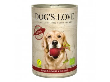 Dog's Love konzerva Barf Bio Vegan Reds 400 g