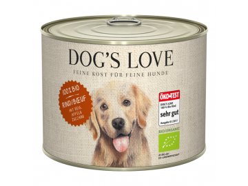 Dog's Love konzerva Bio Hovězí 200 g