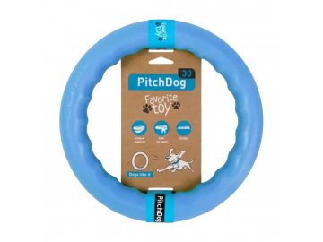 PitchDog tréninkový Kruh pro psy modrý 20cm