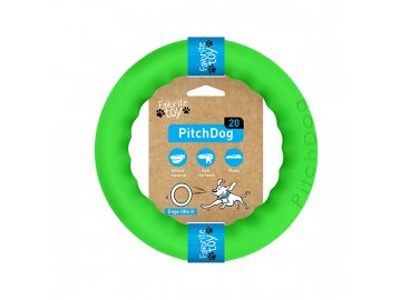 PitchDog tréninkový Kruh pro psy zelený 20cm