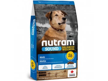 s6 nutram sound adult dog pro dospele psy