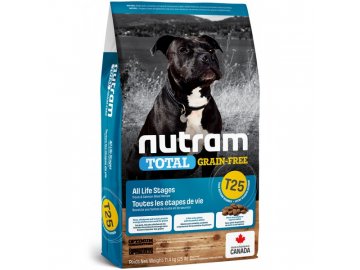 Nutram Total Grain Free Salmon Trout Dog 2 kg t25 nutram total grain free salmon trout dog bezobilne krmivo losos a pstruh pro psy