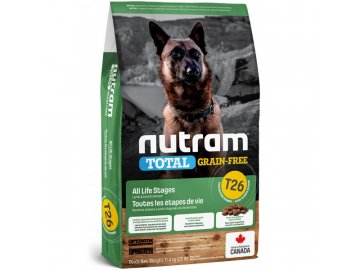 Nutram Total Grain-Free Lamb & Legumes, Dog 2 kg t26 nutram total grain free lamb legumes dog bezobilne krmivo jehneci a lusteniny pro psy