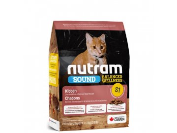 s1 nutram sound kitten pro kotata