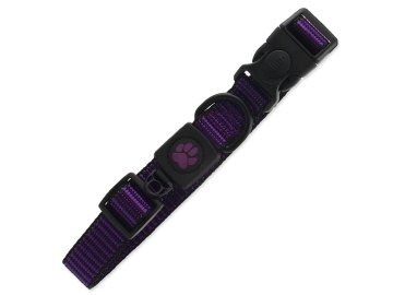 Obojek Active Dog Strong L fialový 2,5x45-68cm
