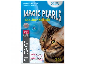 Kočkolit MAGIC PEARLS Ocean Breeze 16 l