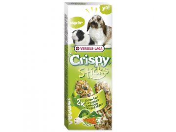 Tyčinky VERSELE-LAGA Crispy se zeleninou pro králíky a morčata 110 g habeo.cz