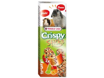 Tyčinky Versele-Laga Crispy králík a morče, s ovocem 110g 2ks