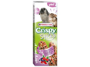Tyčinka Versele-Laga Crispy králík a činčila, s lesním ovocem 110g 2ks