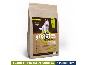 Yoggies 4 kg BARF Plus granule lisované za studena s probiotiky
