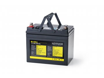 Lithiová baterie M-CELL M-CELL 12V 50Ah + 10A nabíječka