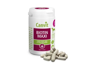 Canvit Biotin Maxi pro psy ochucený 230 g