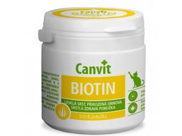 Canvit Biotin pro kočky 100 g habeo.cz