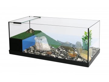 AQUATERRARIUM želvárium PACIFIC SET 80 x 35 x 30 cm akvárium terárium pro plazy pro želvy na prodej habeo.cz