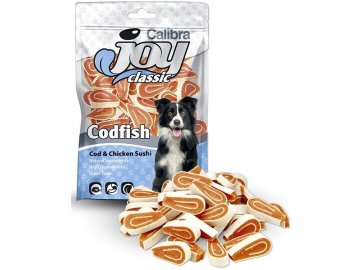 Calibra Joy Dog Classic Cod & Chicken Sushi 80g