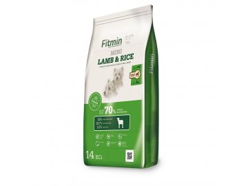 fitmin dog mini lamb rice 14 kg h L