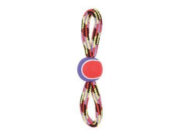 hracka pes tennis ball rope osmicka 36cm zolux