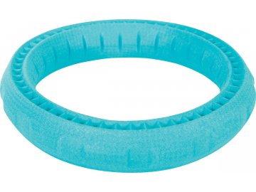 Hračka pes RING MOOS TPR 23cm modrá Zolux