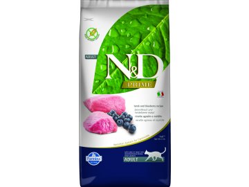 N&D PRIME CAT Adult Lamb & Blueberry 5kg