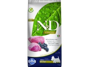 N&D PRIME DOG Adult Mini Lamb & Blueberry 7kg
