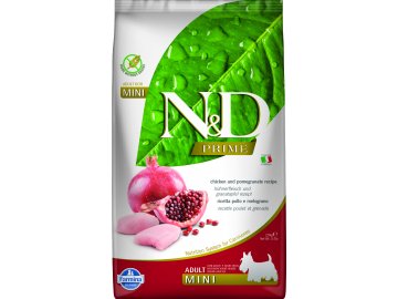N&D PRIME DOG Adult Mini Chicken&Pomegranat 2,5kg