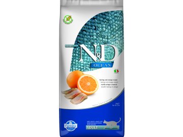 N&D OCEAN CAT Adult Herring & Orange 10kg