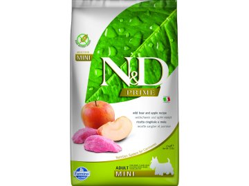 N&D PRIME DOG Adult Mini Boar & Apple 2,5kg