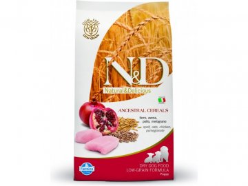 9377 n d low grain dog puppy mini chicken pomegr 2 5kg