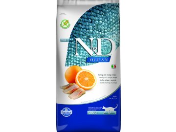 N&D OCEAN CAT Adult Herring & Orange 5kg